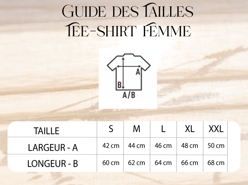Guides-des-tailles-Tee-Shirt-Femme Guides-des-tailles-Tee-Shirt-Femme