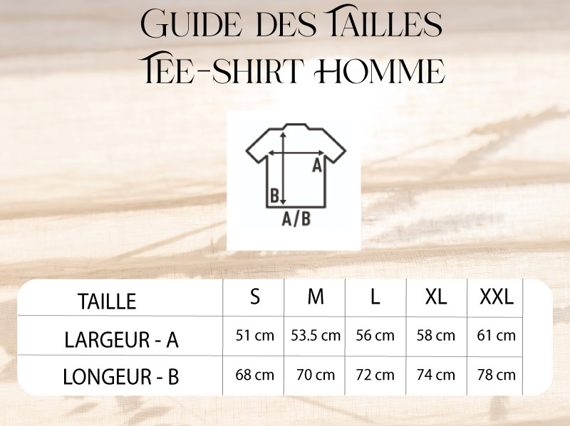 Guides-des-tailles-Tee-Shirt-Homme Guides-des-tailles-Tee-Shirt-Homme