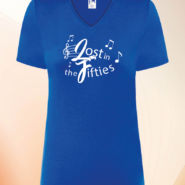 TS bleuavec marquage
